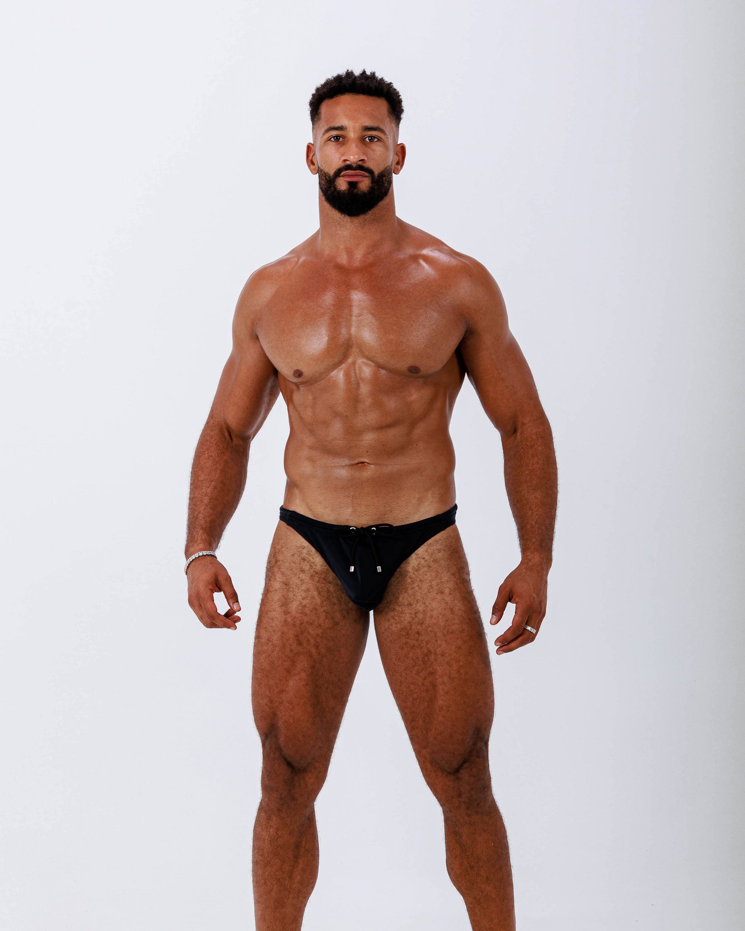 Swim Briefs: Exclusive Midnight Black