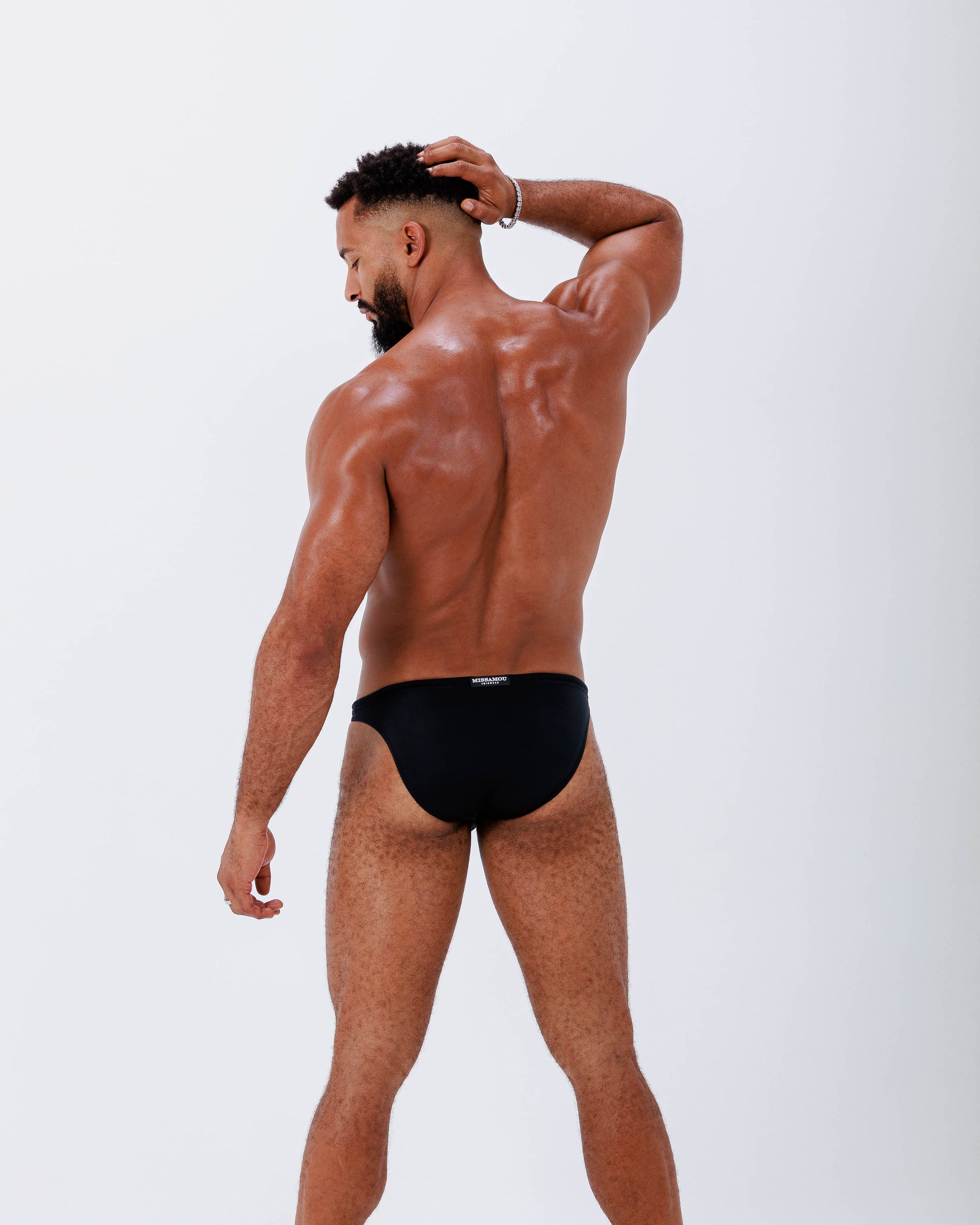 Swim Briefs: Exclusive Midnight Black